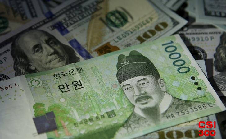 韩国料因韩国央行支持而反弹