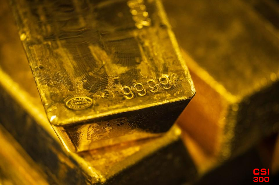 由于中美贸易紧张局势的大幅缓和损害了避险需求 金价大幅下跌